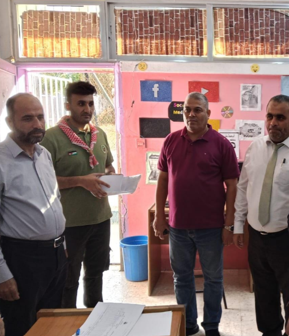 فريحات تتابع فعاليات مسابقة الحديث الشريف في تربية الأغوار الشمالية