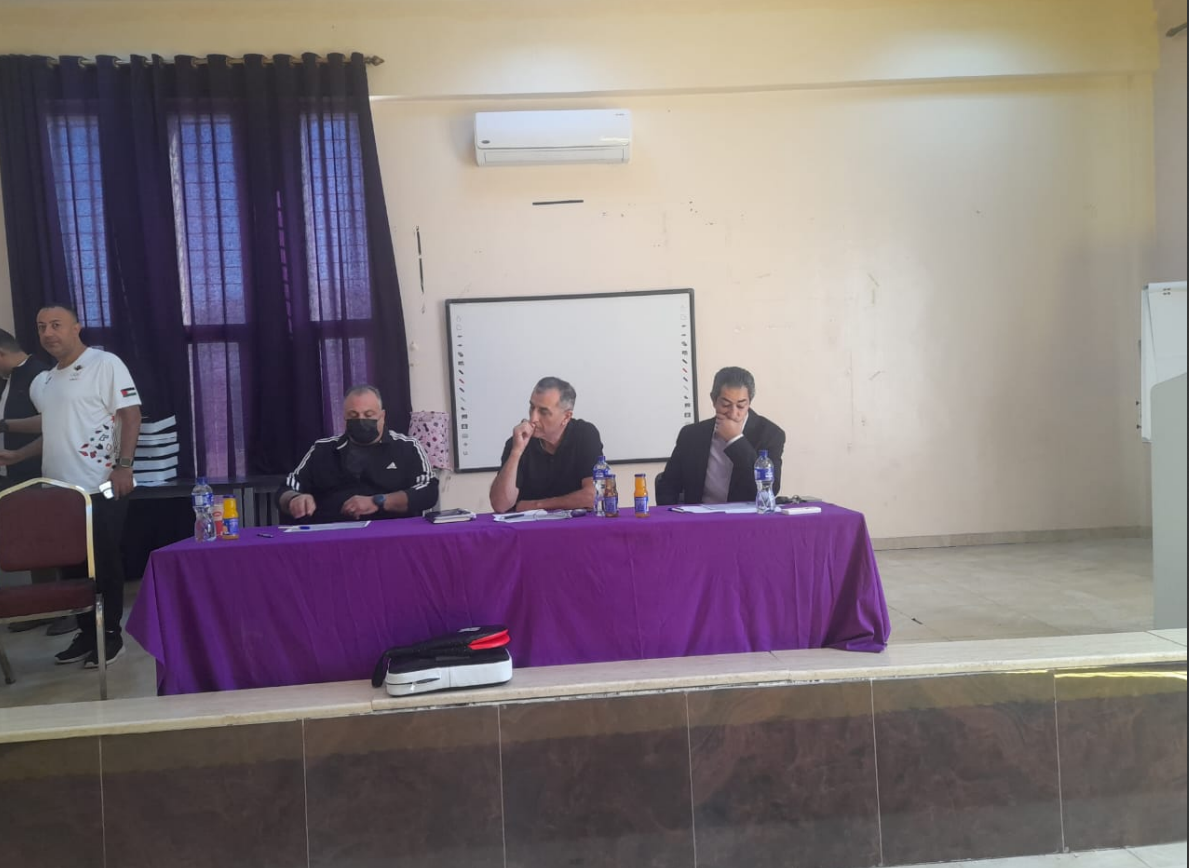 إجراء اختبار الحزام الأحمر في مركزي شباب وشابات الصريح وغرب إربد