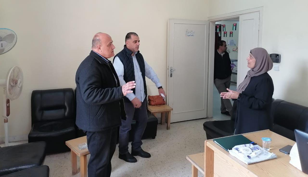 مدير شباب إربد يتفقد مراكز الصريح وإربد النموذجية.