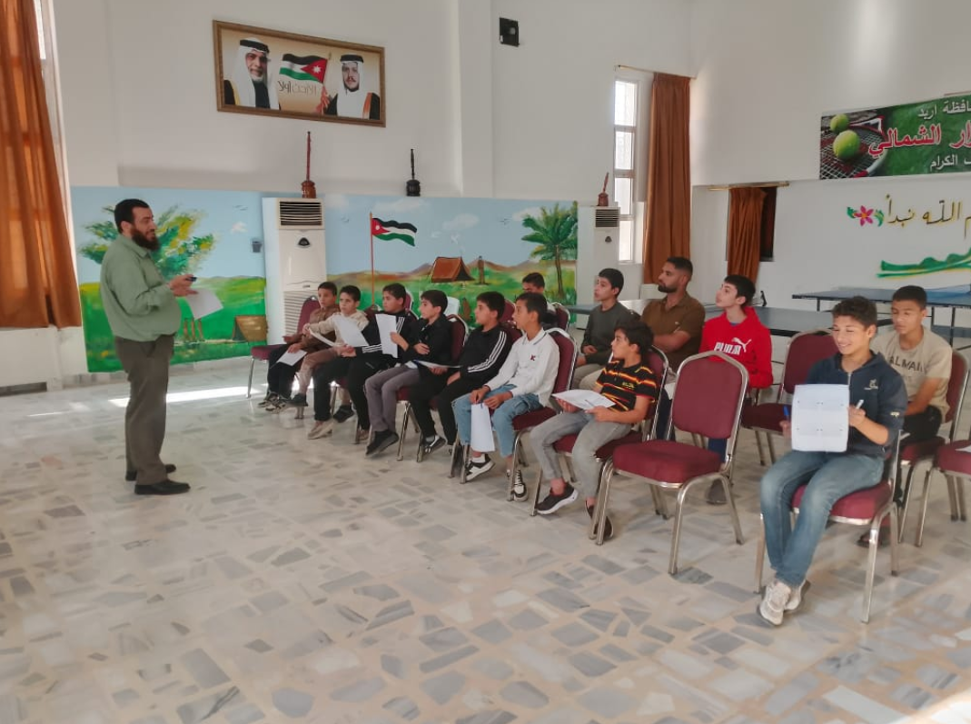 أنشطة مراكز الشباب في إربد تعزز الثقة بالنفس والروح الرياضية والتعاون الجماعي.