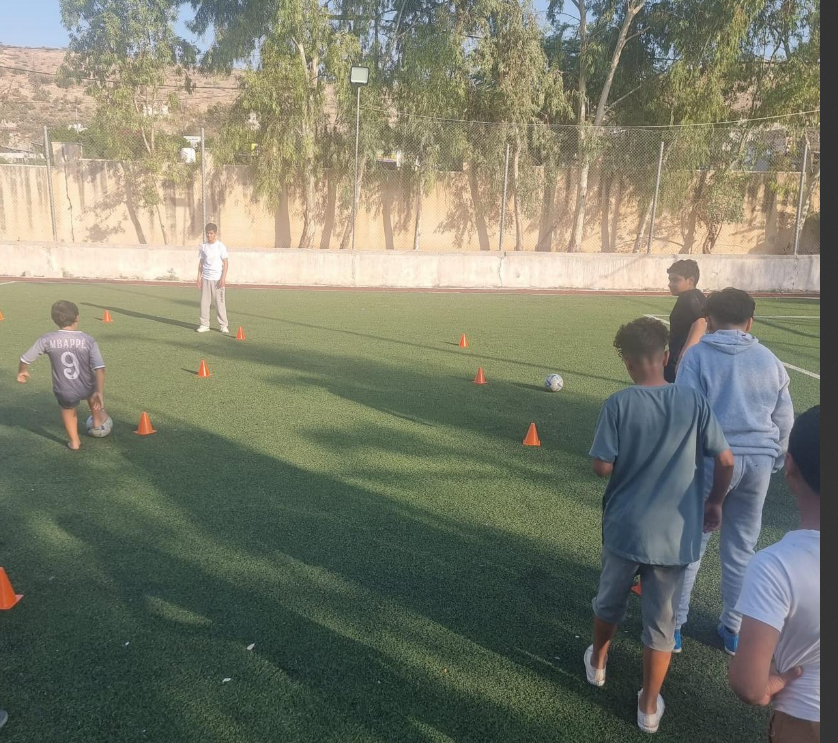 اختتام دورة تدريبية في كرة القدم بمركز شباب وشابات الشونة الشمالية