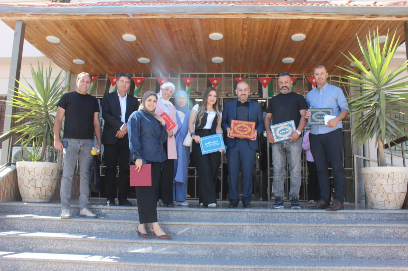 تربية قصبة اربد تكرم موقع زاد الأردن الأخباري