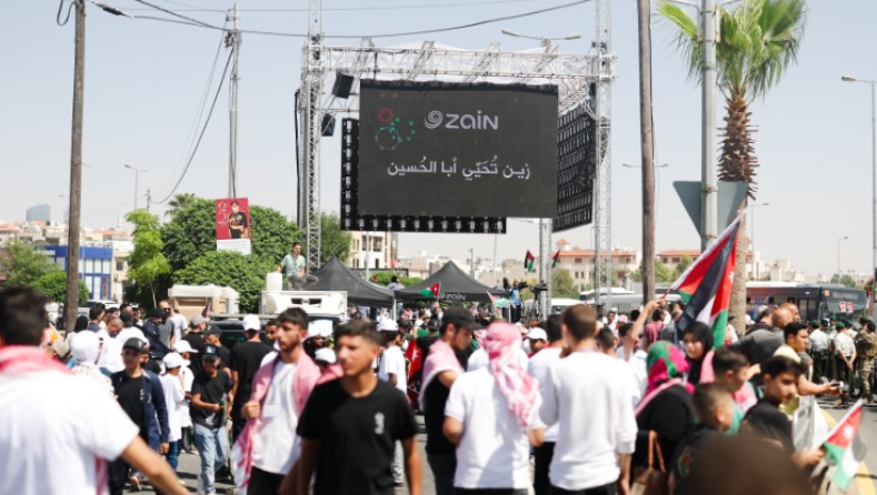 زين تحيي أبا الحسين بمشاركة آلاف الأردنيين