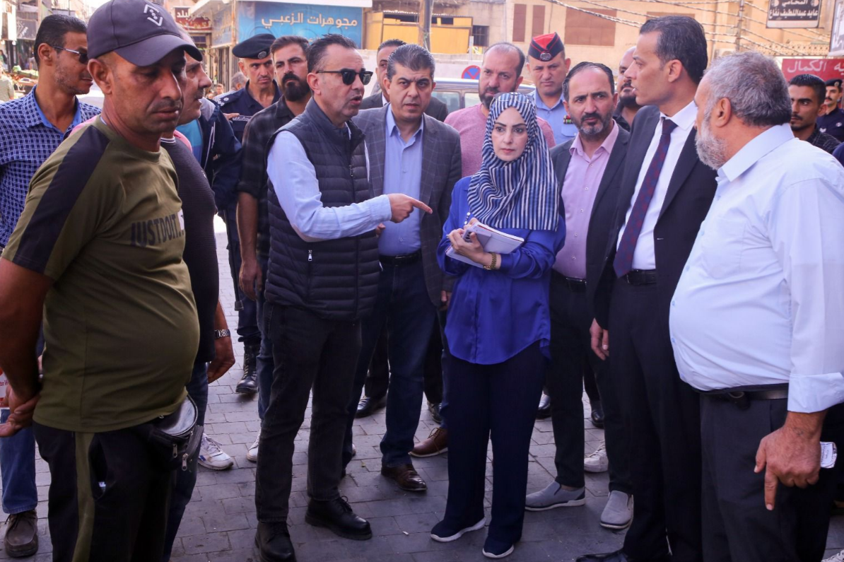 النداف: البلدية جادة في تلبية مطالب تجار سوق الصاغة