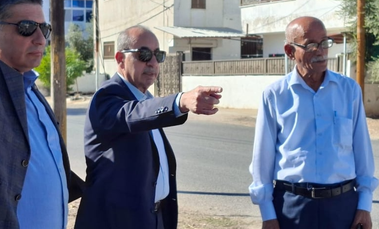 المصري يطلع على استعداد بلديات بإربد لفصل الشتاء