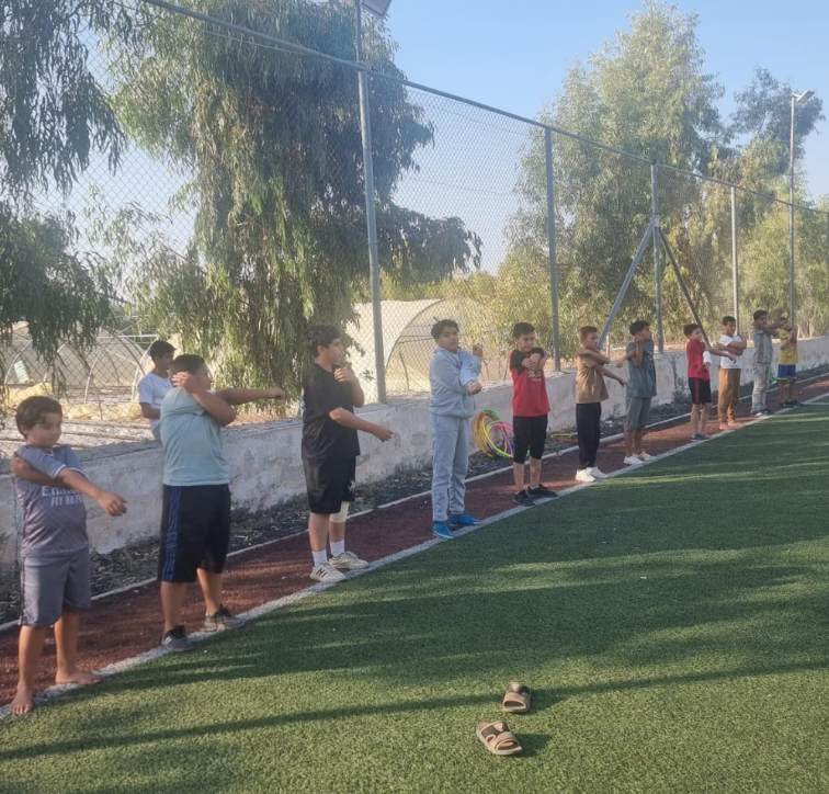 اختتام دورة تدريبية في كرة القدم بمركز شباب وشابات الشونة الشمالية