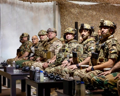 الملك يتابع تمرين أسود الهواشم بمشاركة ولي العهد