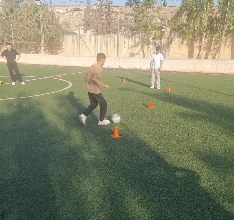 اختتام دورة تدريبية في كرة القدم بمركز شباب وشابات الشونة الشمالية