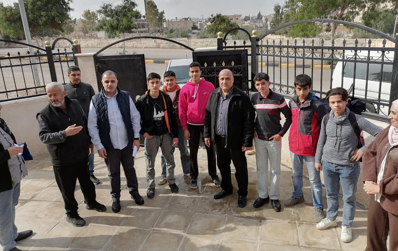 مدير شباب إربد يتفقد مراكز الصريح وإربد النموذجية.