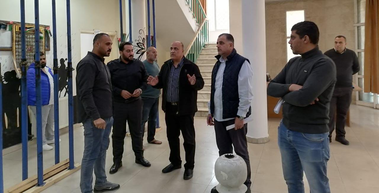 مدير شباب إربد يتفقد مراكز الصريح وإربد النموذجية.