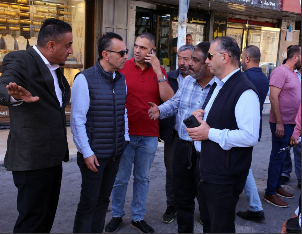 النداف: البلدية جادة في تلبية مطالب تجار سوق الصاغة