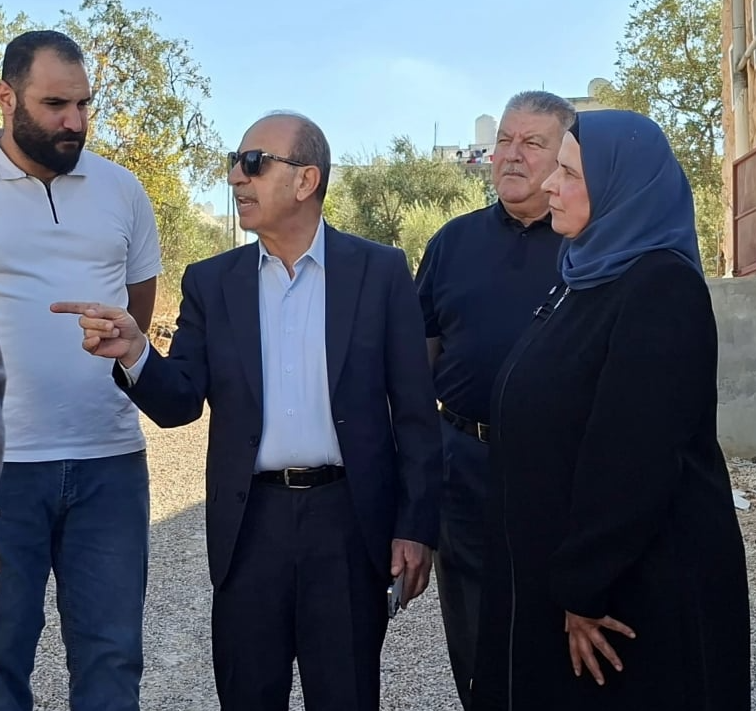 المصري يطلع على استعداد بلديات بإربد لفصل الشتاء