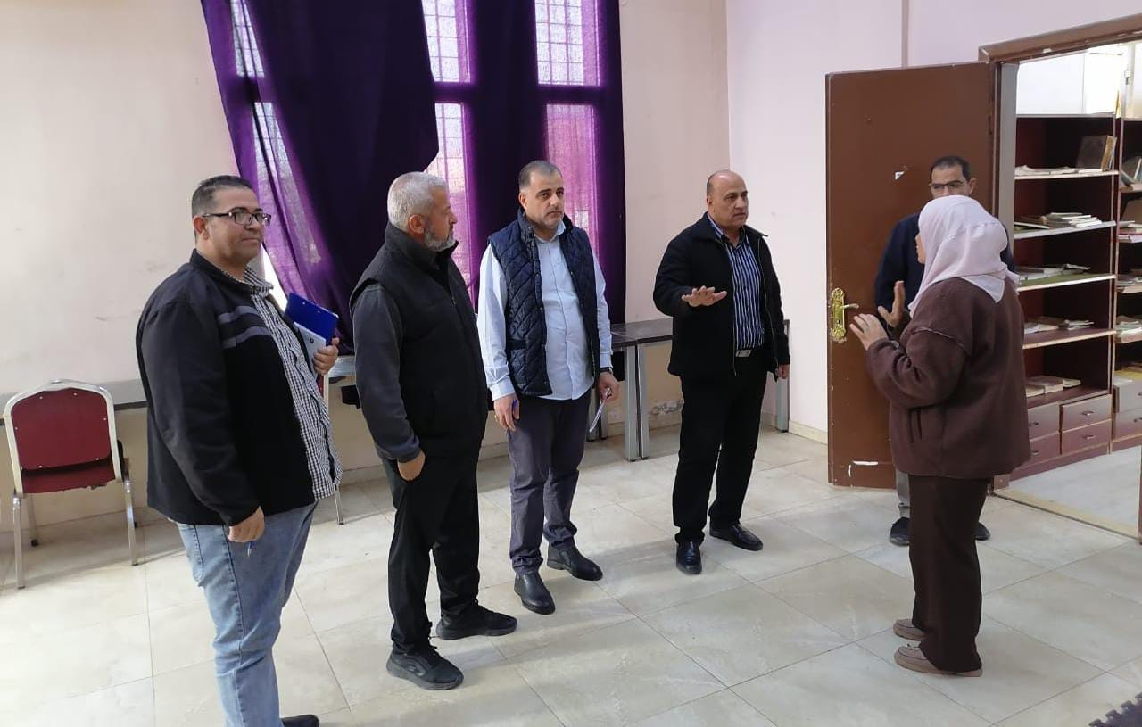 مدير شباب إربد يتفقد مراكز الصريح وإربد النموذجية.