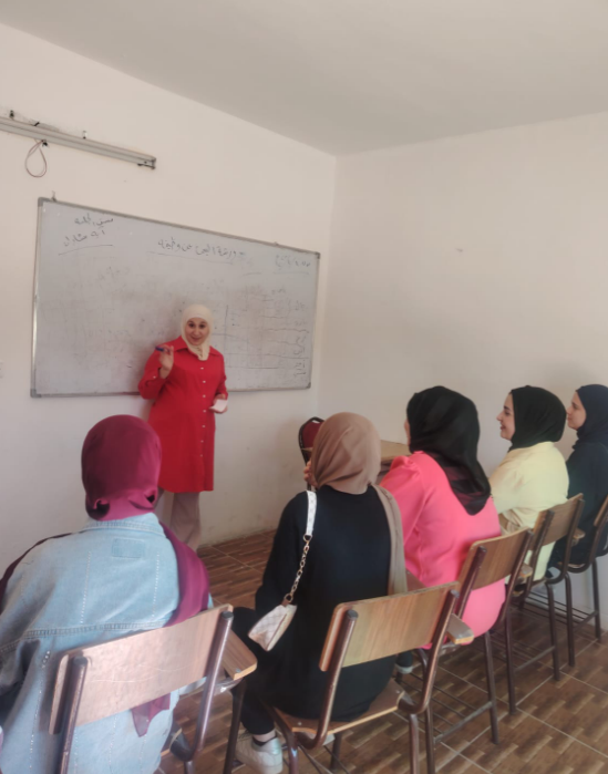 دورة تدريبية حول مهارات البحث عن وظيفة في مركز شابات دير أبي سعيد