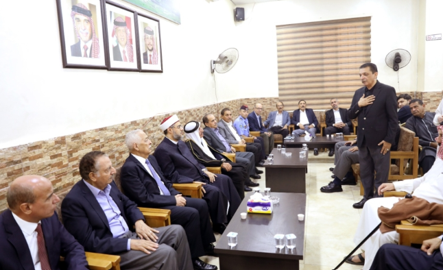 مندوبا عن الملك وولي العهد...العيسوي يعزي عشائر الفراية والزيادين والمعايطة