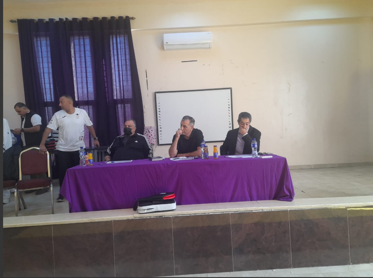 إجراء اختبار الحزام الأحمر في مركزي شباب وشابات الصريح وغرب إربد