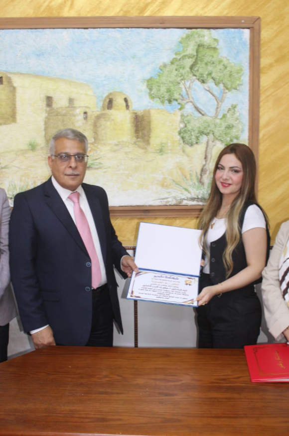 تربية قصبة اربد تكرم موقع زاد الأردن الأخباري