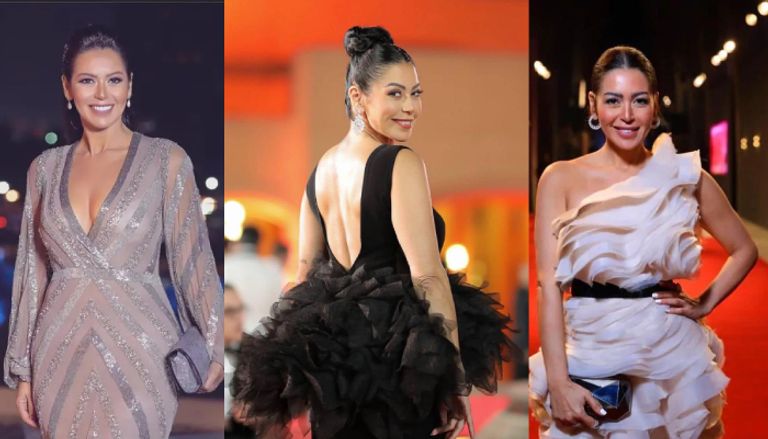 لقاء الخميسي تهاجم وصف إطلالات الفنانات بـ الجريئة : تريند سخيف