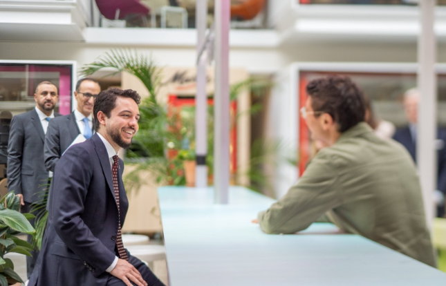 ولي العهد يبحث في باريس التعاون مع ستيشن إف لتعزيز ريادة الأعمال والابتكار