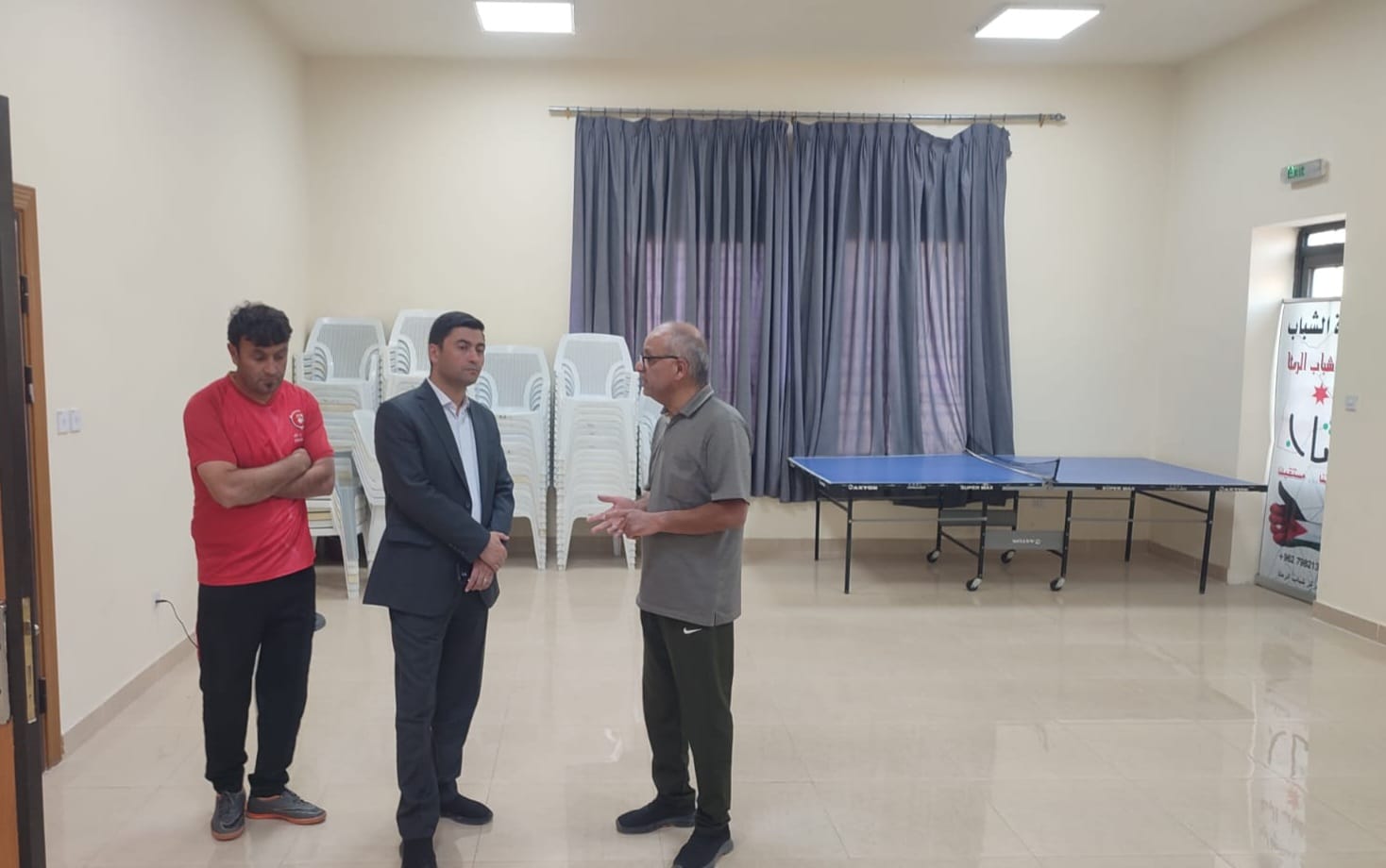 أمين عام وزارة الشباب يتفقد منشآت شبابية في محافظتي إربد وجرش
