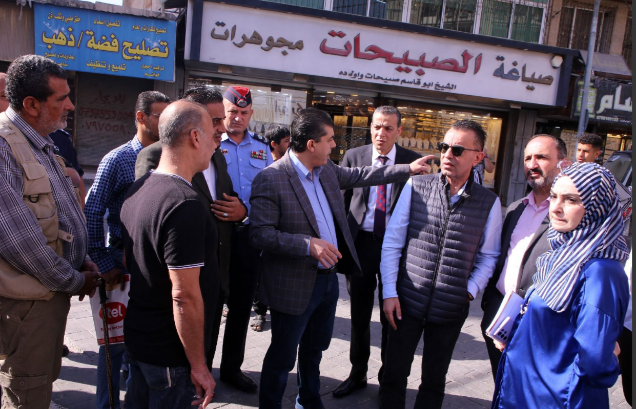 النداف: البلدية جادة في تلبية مطالب تجار سوق الصاغة