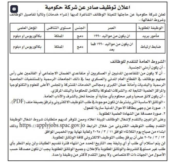 بالأسماء .. شواغر ومدعوون للتعيين في مؤسسات حكومية