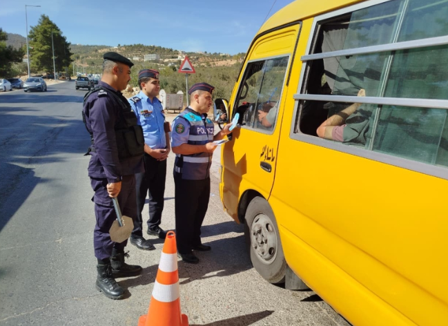 الأمن العام يواصل حملته لفحص جاهزية المركبات استعدادا لفصل الشتاء